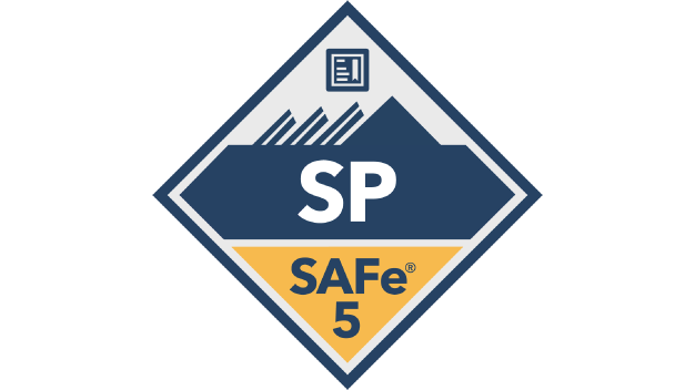 safe for teams practitioner SP scaled agile badge transparent logo png
