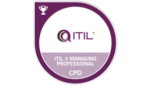 itil 4 managing professional transition badge cpd transparent logo png