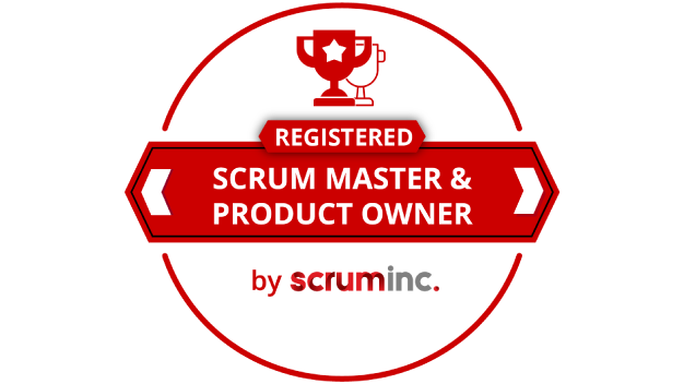 agile registered scrum master product owner badge logo png RSM training certification official value insights