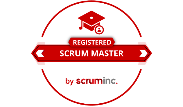 agile registered scrum master badge logo png RSM training certification official value insights