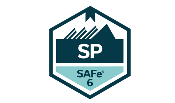 safe for teams practitioner SP scaled agile badge transparent logo png