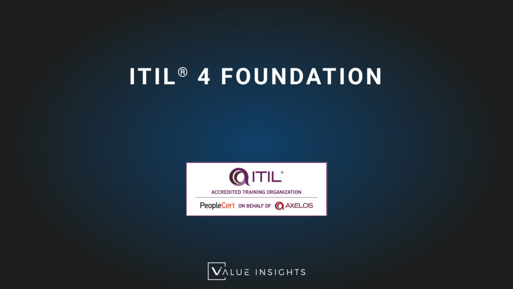 itil 4 foundation elearning online training course official exam accredited ato organization axelos peoplecert