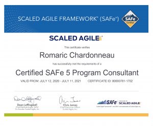 accredited official scaled agile framework program consultant spc certificate value insights switzerland romaric chardonneau