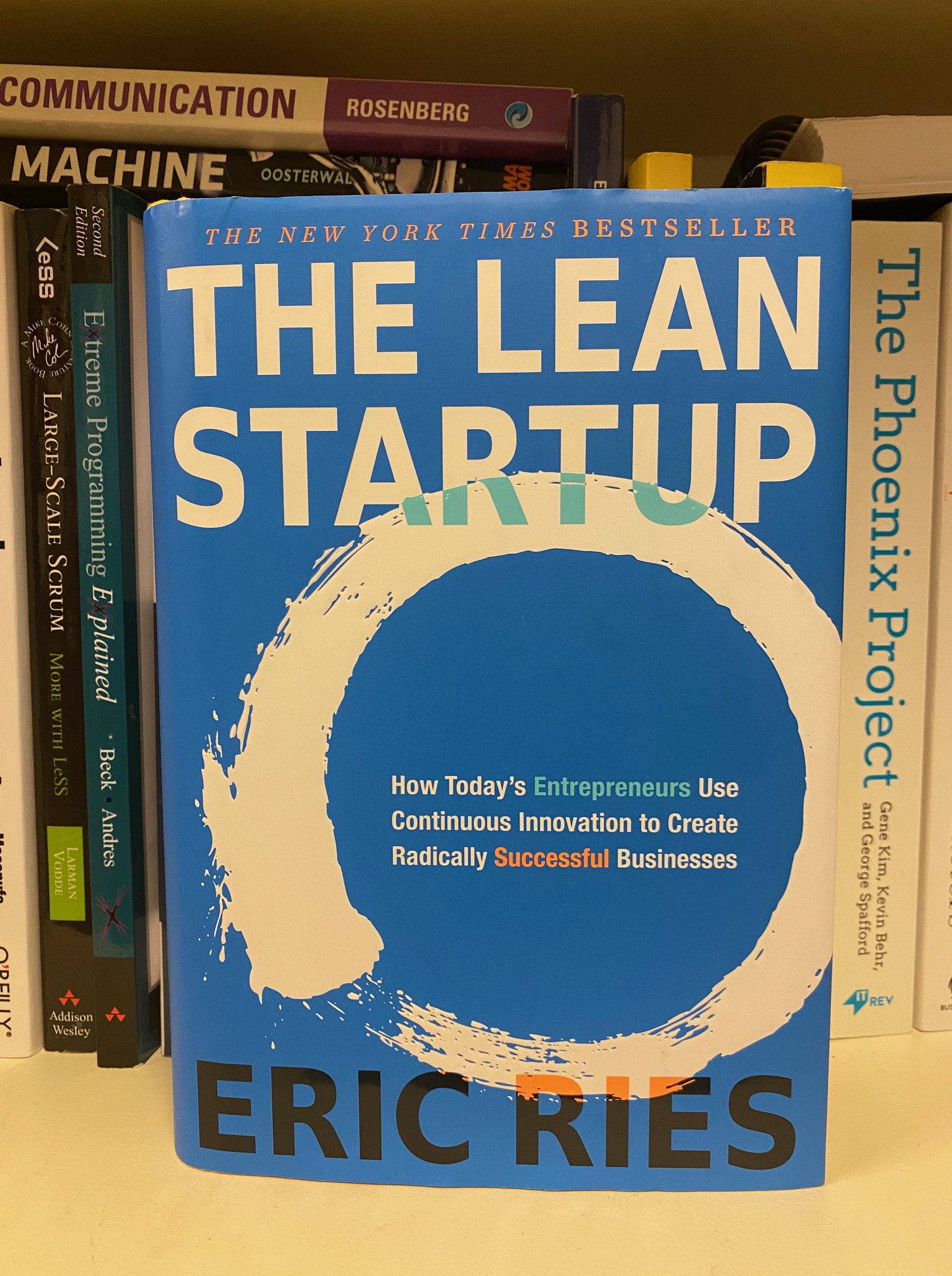 The Lean Start Up: conduct scientific experiments while doing Agile