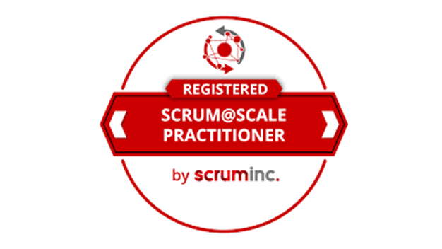 S@S Practitioner Scrum at scale Scrum@scale Practitioner
