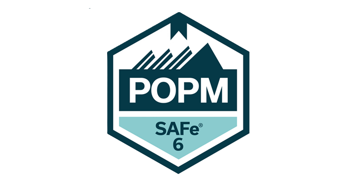 safe for PO PM product owners managers POPM badge sclaed agile transparent logo png
