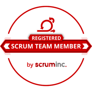 registered scrum team member